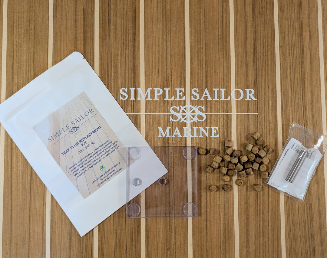 Teak Plug Replacement Kit