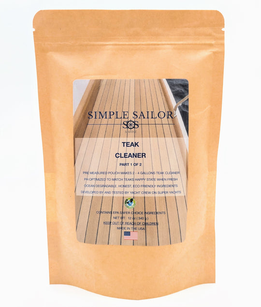 TEAK CLEANER STEP 1