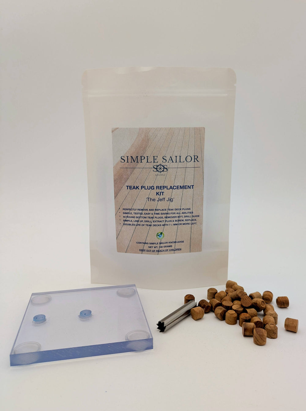 TEAK PLUG REPLACEMENT KIT