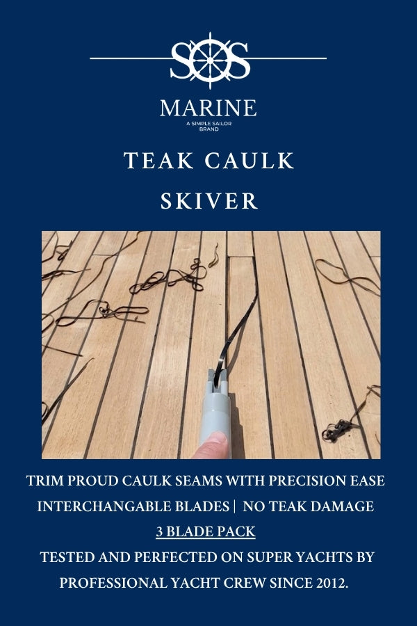 Proud Seam Leveler &amp; Skiver – Teak Caulking Tool